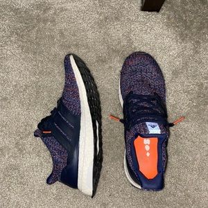 Men’s Adidas Ultra Boost - purple/ multicolor